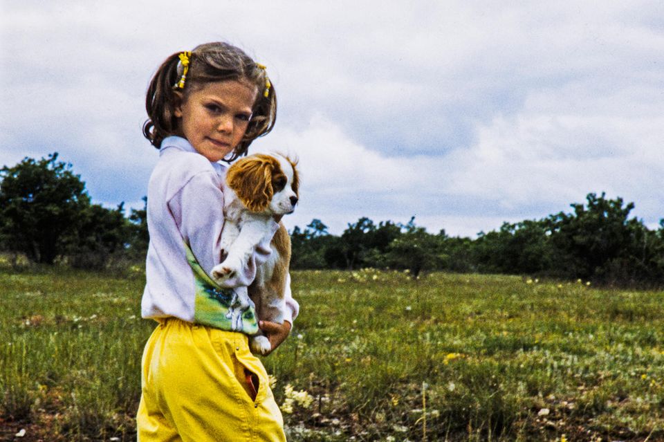 Prinzessin Victoria: Prinzessin Victoria kennt die Insel Öland seit ihrer Kindheit: Das Foto zeigt sie als Achtjährige auf der Insel. Prinzessin Victoria kennt die Insel Öland seit ihrer Kindheit: Das Foto zeigt sie als Achtjährige auf der Insel.