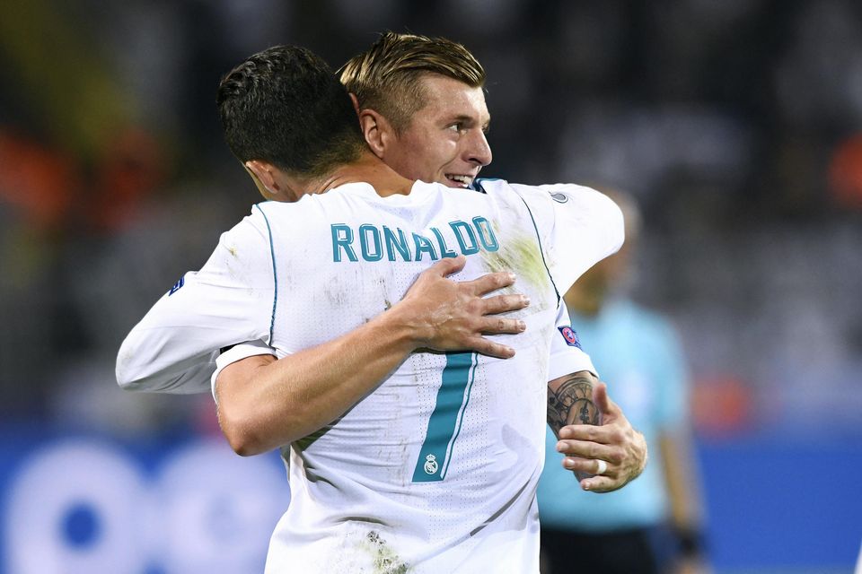 Toni Kroos: Emotionaler Abschied von Cristiano Ronaldo auf ...