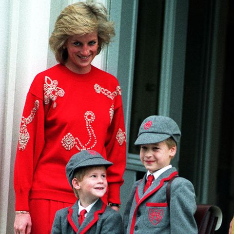 Lady Diana, Prinz Harry, Prinz William