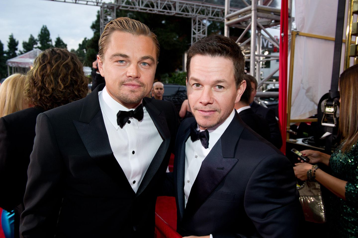 Leonardo DiCaprio und Mark Wahlberg