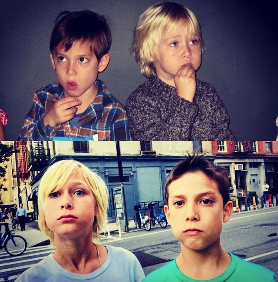 25. Juli 2018 Wie doch die Zeit vergeht! Liev Schreiber postet eine Collage seines Sohnes Samuel mit seinem besten Freund aus Bildern von heute und von vor 6 Jahren. 25. Juli 2018 Wie doch die Zeit vergeht! Liev Schreiber postet eine Collage seines Sohnes Samuel mit seinem besten Freund aus Bildern von heute und von vor 6 Jahren.