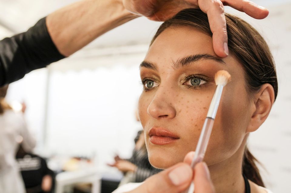 Der Make-up-Look bei Lena Hoschek