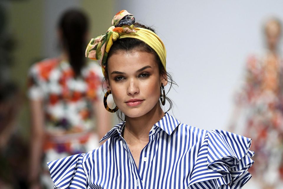 Das Gesamtkonzept "Tutti Frutti" auf dem Catwalk
