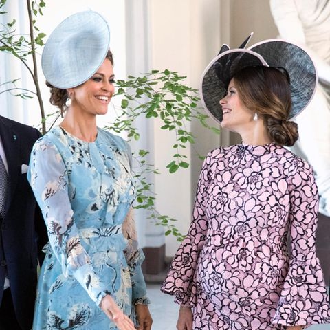 Prinzessin Madeleine von Schweden mit ihrer Schwägerin Prinzessin Sofia