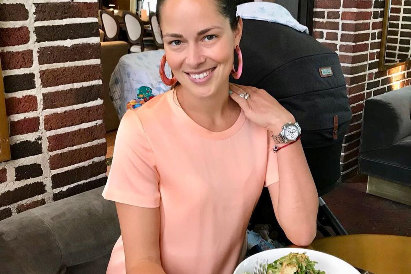 Ana Ivanovic liebt ihren Rucola-Salat