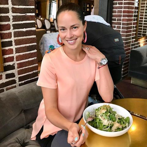 Ana Ivanovic liebt ihren Rucola-Salat
