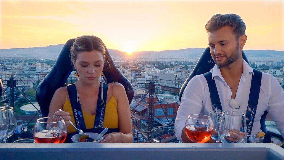 Die Bachelorette 2018: Nadine und Daniel genießen Zeit zu Zweit über den Dächern Athens Nadine und Daniel