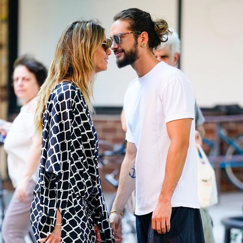 Heidi Klum und Tom Kaulitz verliebt und tätowiert in New York