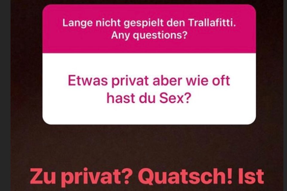 Sophia Thomalla beantwortet Fan-Fragen: Sophia Thomalla Instagram Story Sophia Thomalla Instagram Story