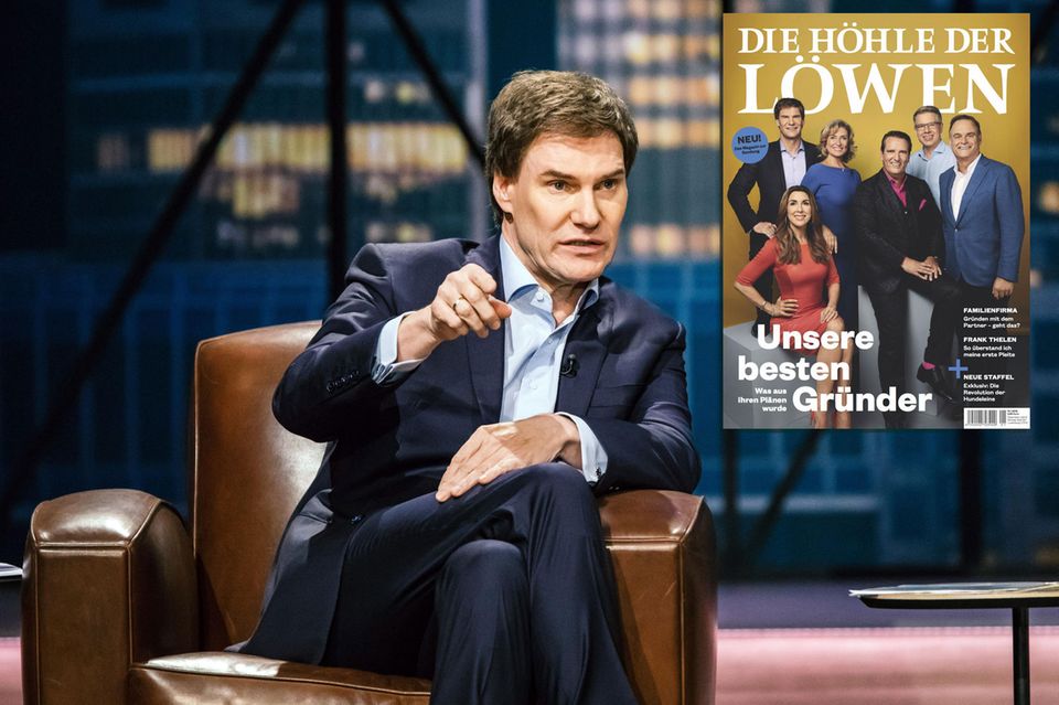 "Die Höhle der Löwen": Über das Gründermagazin zur Show "Die Höhle der Löwen" freut sich Investor Carsten Maschmeyer bestimmt auch. Über das Gründermagazin zur Show "Die Höhle der Löwen" freut sich Investor Carsten Maschmeyer bestimmt auch.