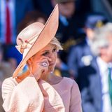 Bei der Verleihung eines Militär-Orden ist Königin Máxima zu Tränen gerührt. 