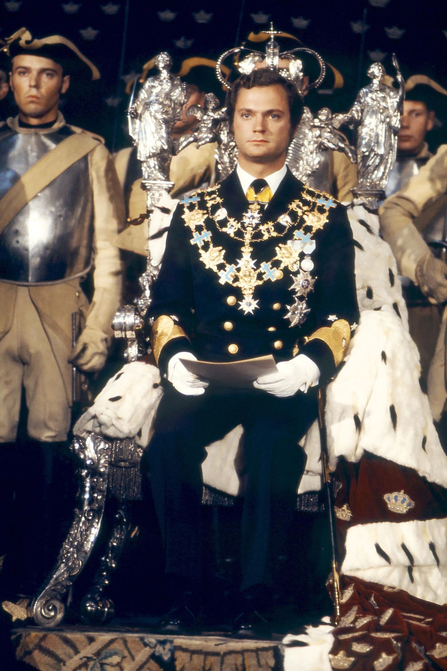 15. September 2018  45. Thronjubiläum: Nach dem Tod seines Großvaters im Jahr 1973 besteigt Carl Gustaf mit nur 27 Jahren den schwedischen Thron. Er geht damit als der am längsten regierende König in die schwedische Geschichte ein. 