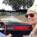 13. September 2018   Im edlen Alfa Romeo Oldtimer genießen Justin Timberlake und Jessica Biel ihre Fahrt während ihres Urlaubs in Italien. Ciao Bella!