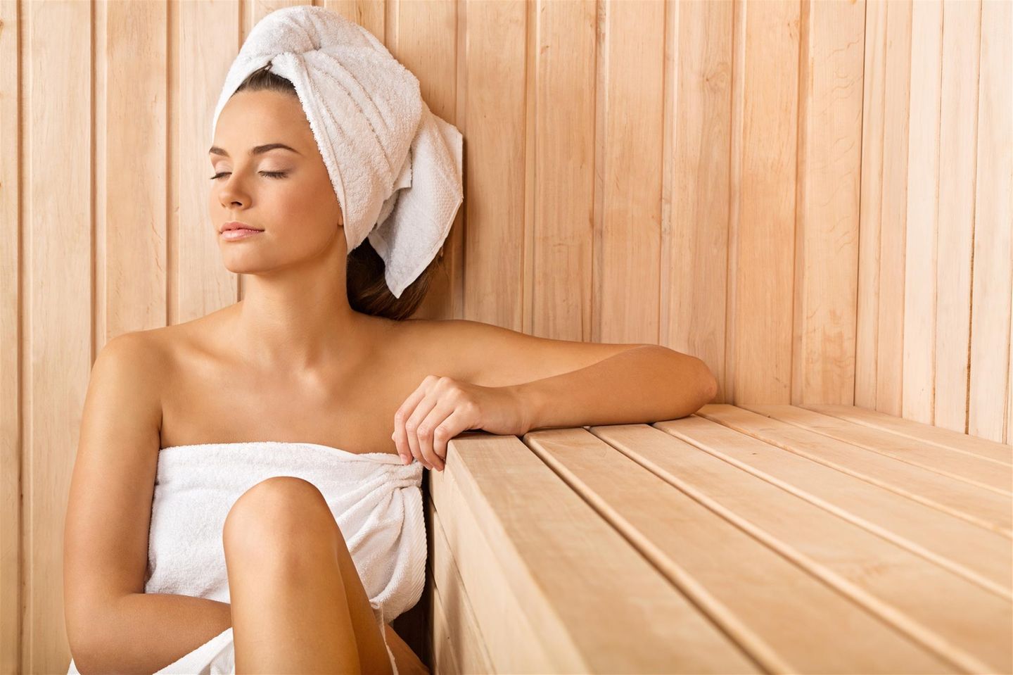 Ein Sauna-Besuch mindert den Alltagsstress und stärkt das Immunsystem