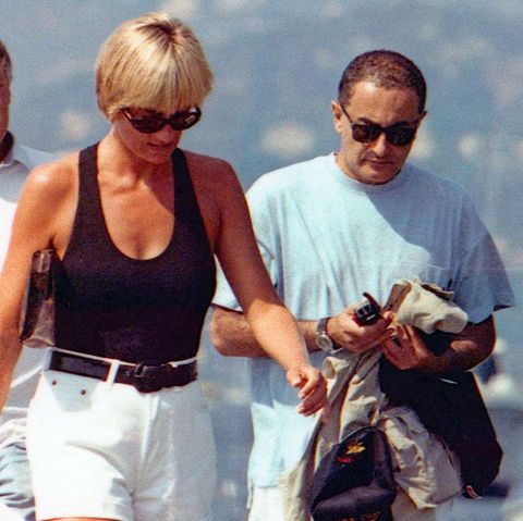 Prinzessin Diana und Dodi Al-Fayed in ihrem letzten Urlaub in St. Tropez