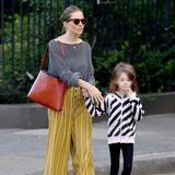 27. September 2018   Sienna Miller und Tochter Marlowe unterwegs in New York.