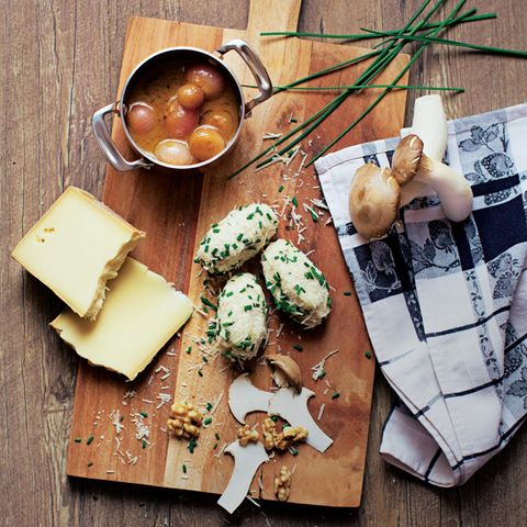 Südtiroler Kartoffelnocken mit Steinpilz