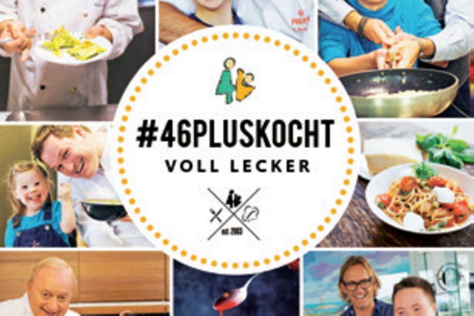 Südtiroler Gaumenschmaus: Mit dem von Conny Wenk liebevoll fotografierten Buch feiert der "46PLUS Down-Syndrom Stuttgart e. V." sein 15-jähriges Bestehen: Kinder mit Down-Syndrom haben gemeinsam mit 19 prominenten Köchinnen und -Köchen ihre Lieblingsgerichte auf den Tisch gezaubert. ("#46pluskocht – Voll Lecker", Neufeld Verlag, 240 S., 19,90 Euro) Mit dem von Conny Wenk liebevoll fotografierten Buch feiert der "46PLUS Down-Syndrom Stuttgart e. V." sein 15-jähriges Bestehen: Kinder mit Down-Syndrom haben gemeinsam mit 19 prominenten Köchinnen und -Köchen ihre Lieblingsgerichte auf den Tisch gezaubert. ("#46pluskocht – Voll Lecker", Neufeld Verlag, 240 S., 19,90 Euro)