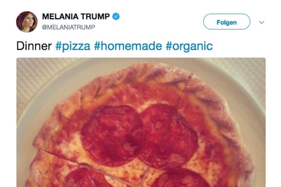 Melania Trump mag italienisches Essen