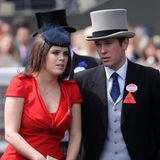 18. Juni 2011  Beim Pferderennen in Ascot haben Prinzessin Eugenie und Jack Brooksbank im Juni 2011 ihren ersten offiziellen Auftritt als Paar.   