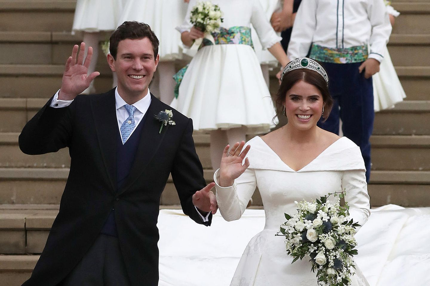 Prinzessin Eugenie Jack Brooksbank Die Schonsten Bilder Der Royalen Hochzeit Gala De 