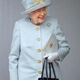 The Queen is very amused!