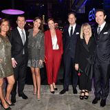 Illustre Runde auf der Aftershow-Party: Philipp Welte, Dagmar Kögel, Sophie und Georg Friedrich Ferdinand von Preußen, Patricia Riekel, Martin Bachmann.