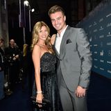 Partnerlook in Anthrazit und Grau: "Bachelorette" Nadine Klein und Alex Hindersmann