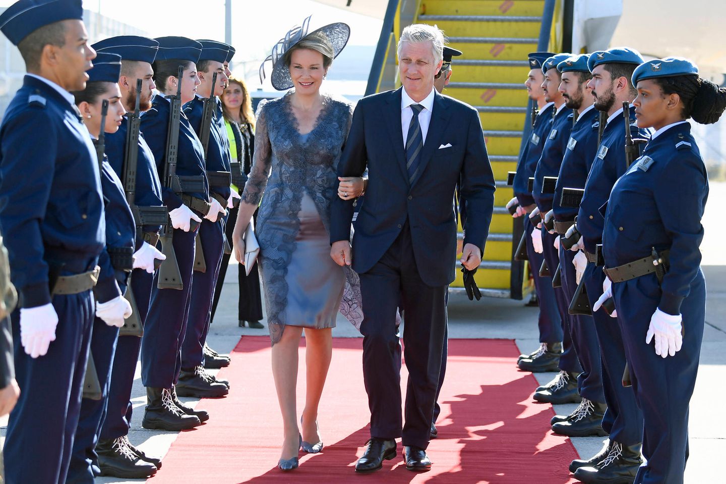 22. Oktober 2018  König Philippe und Königin Mathilde sind zu ihrem Staatsbesuch in Portugal eingetroffen. Drei Tage lang ist das Königspaar in Lissabon und Porto zu Gast.