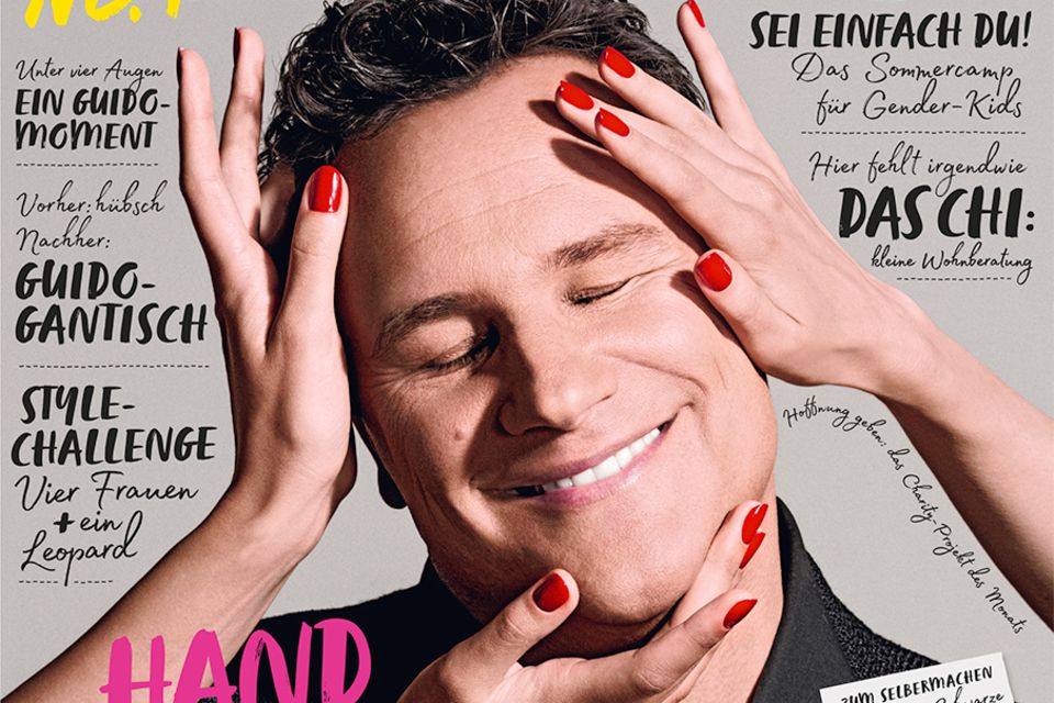 Das Cover der neuen Frauenzeitschrift "GUIDO" mit Guido Maria Kretschmer