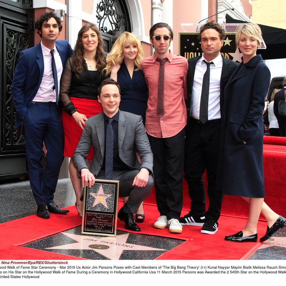 Die vier männlichen Haarsteller von "The Big Bang Theory" sind laut Forbes die aktuell vier bestbezahlten männlichen Serienstars