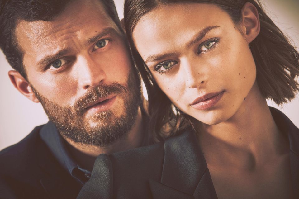 Jamie Dornan : Jamie Dornan und Birgit Kos in der neuen Kampagne für Boss The Scent. Jamie Dornan und Birgit Kos in der neuen Kampagne für Boss The Scent.