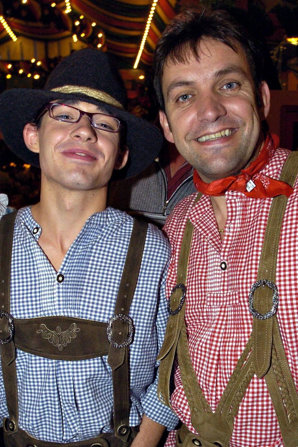 Daniel und Günther Küblböck auf dem Oktoberfest im Jahr 2004 Daniel und Günther Küblböck auf dem Oktoberfest im Jahr 2004