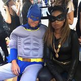 2018  "Kopf hoch, Batman, wir müssen die Welt retten!" Jennifer Hudson versucht als Catwoman ihren etwas müden Superhelden-Kollegen Batman alias Blake Shelton aufzumuntern.