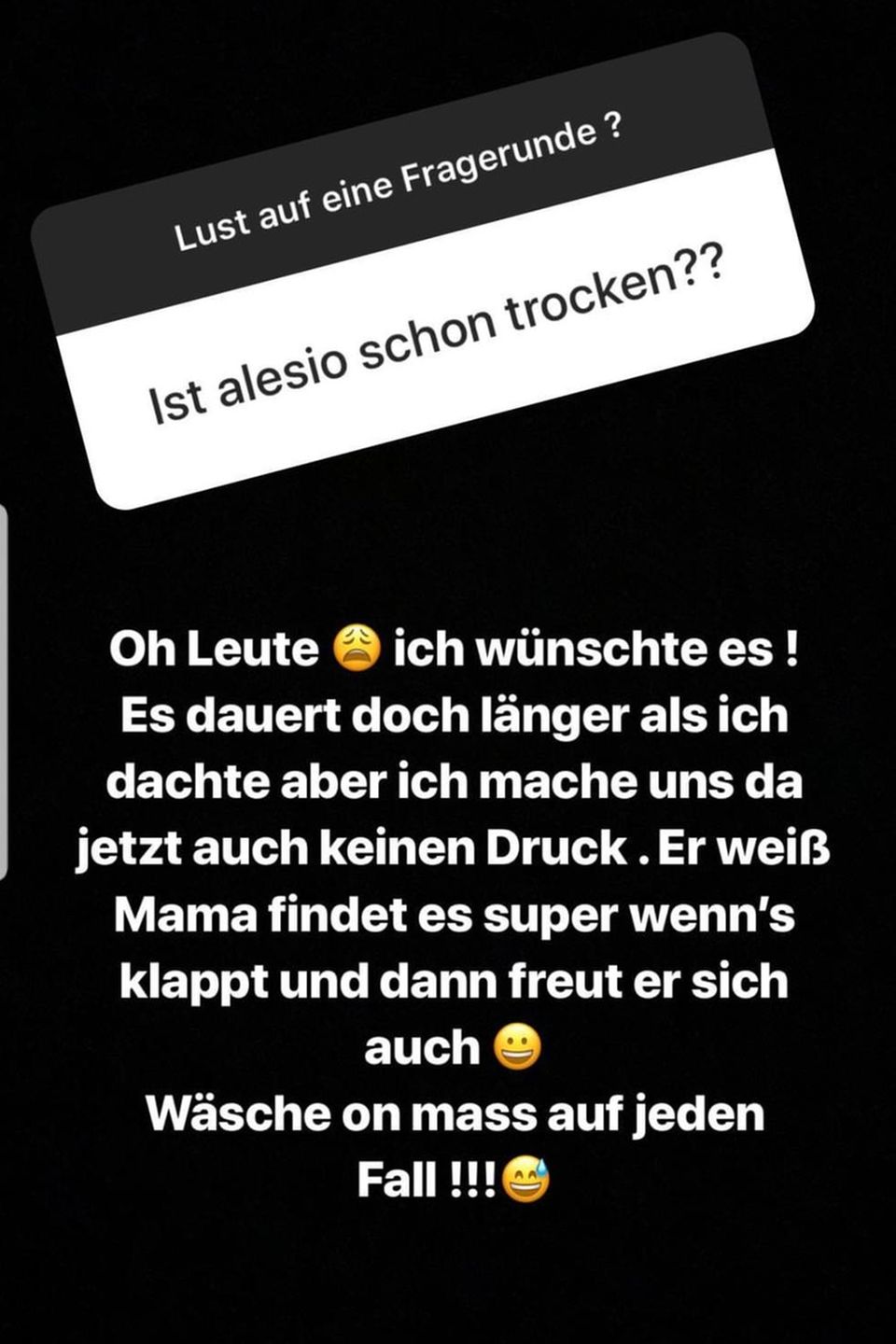 Sarah Lombardi gibt in ihrer Instagram-Story Einblick in ihr Privatleben. Sarah Lombardi gibt in ihrer Instagram-Story Einblick in ihr Privatleben.