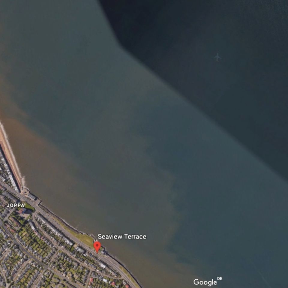 Edinburgh Seaview Terrace bei Google Earth