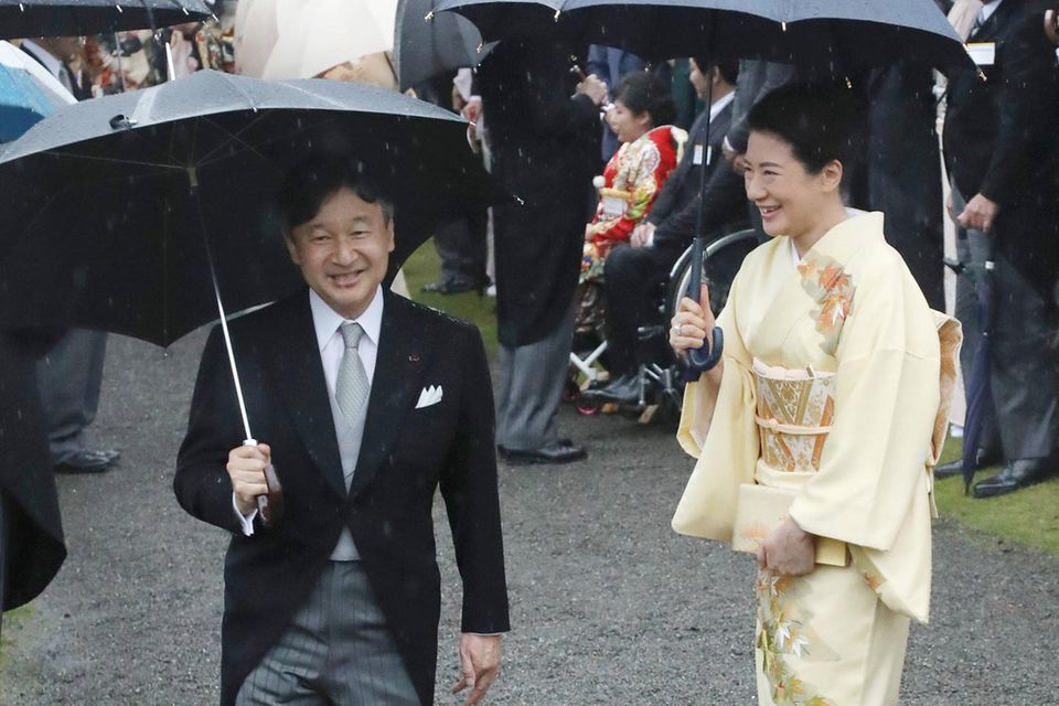 Kronprinz Naruhito und Kronprinzessin Masako werden Akihito und Michiko am 1. Mai 2019 auf den Thron folgen
