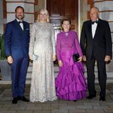 Königlicher Besuch aus Norwegen: Prinz Haakon, Prinzessin Mette-Marit, Königin Sonja und König Harald sind ebenfalls Gäste des Galadinners im​ Buckingham Palast.