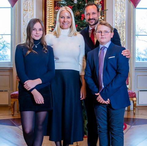 Prinzessin Ingrid Alexandra, Prinzessin Mette-Marit, Prinz Haakon, Prinz Sverre Magnus
