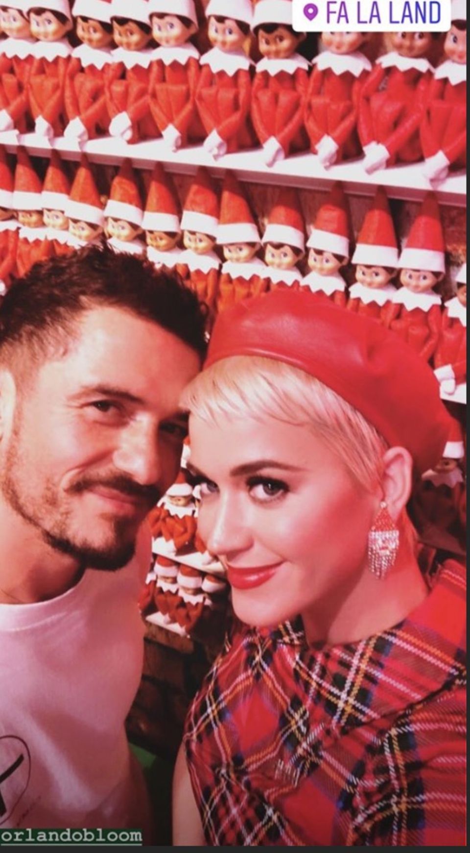 17. Dezember 2018   Schauspieler Orlando Bloom und Sängerin Katy Perry sind ein absolutes Traumpärchen: Fans dürften sich über das gemeinsame Weihnachtsfoto der Superstars riesig freuen.