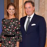 Königin Silvias jüngste Tochter Prinzessin Madeleine ist mit ihrem Ehemann Chris O'Neill extra aus Florida angereist.