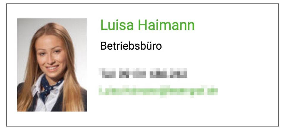 Luisa Haimann Job Luisa Haimann Job