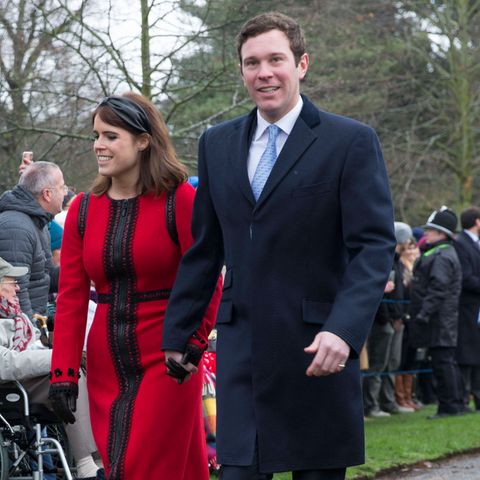 Premiere! Jack Brooksbank darf als Frischangetrauter von Prinzessin Eugenie auch erstmals am traditionellen Gottesdienst teilnehmen.