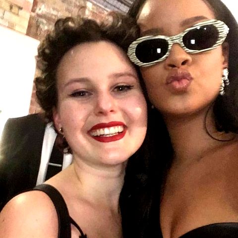 Rihanna mit Monia (†)