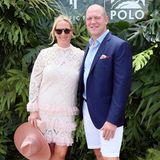6. Januar 2019  Zara Phillips und Ehemann Mike Tindall haben sich für das "2019 Pacific Fair Magic Millions Polo Turnier" im australischen Goald Coast in Schale geworfen und genießen den Tag bei bestem Wetter. 