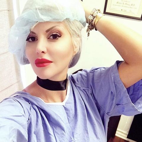Sophia Vegas zeigt sich kurz vor einer ihrer zahlreichen Schönheits-Operationen.