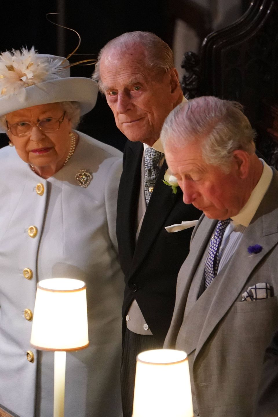 Queen Elizabeth, Prinz Philip, Prinz Charles Queen Elizabeth, Prinz Philip, Prinz Charles