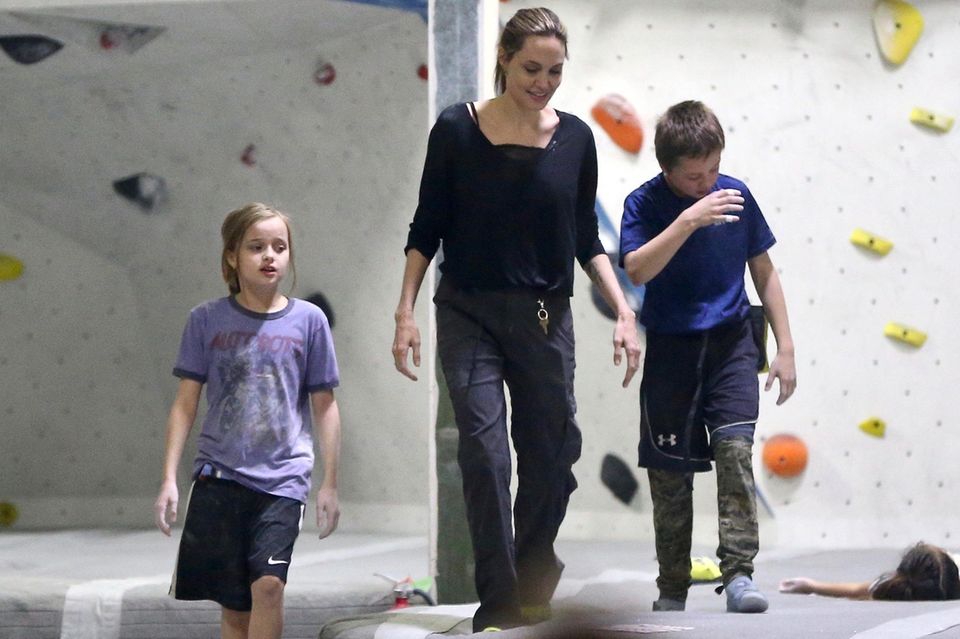 Angelina Jolie und ihre Kids: Vivienne, Angelina Jolie, Knox Vivienne, Angelina Jolie, Knox