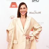 Christiane Paul präsentierte eine glamouröse Alternative zum Abendkleid. 