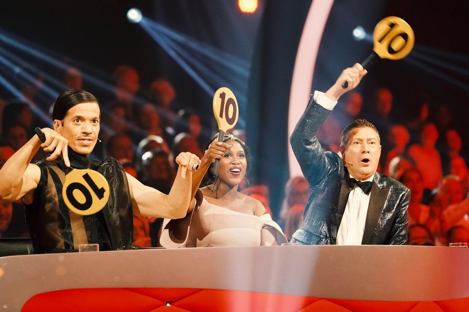 Let's Dance-Archiv: Jorge Gonzalez, Motsi Mabuse und Joachim Llambi Jorge Gonzalez, Motsi Mabuse und Joachim Llambi